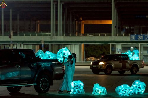 ภาพ No.241129:วันพุธที่ 27 สิงหาคม พ.ศ. 2568 พิธีจุดประทีป ในวันธรรมชัย ณ วัดพระธรรมกาย