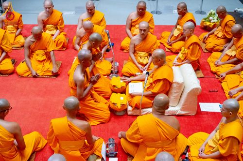 ภาพ No.256336:วันที่ 4 ตุลาคม พ.ศ. 2568 พิธีบรรพชาอุปสมบท  โครงการอุปสมบทหมู่บูชาธรรม 141 ปี  พระมงคลเทพมุนี (สด จนฺทสโร) ณ โบสถ์พระไตรปิฏก วัดพระธรรมกาย จ.ปทุมธานี