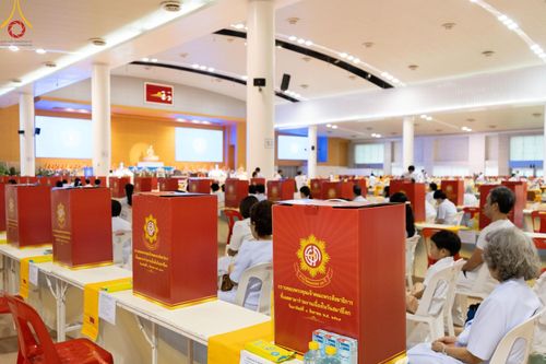 ภาพ No.146933:การต้อนรับพระสังฆาธิการ 2,000 กว่าวัดทั่วประเทศ และพิธีบูชาข้าวพระ เนื่องในวันสมาธิโลก วันอาทิตย์ที่ 4 สิงหาคม พ.ศ. 2567 ณ สภาธรรมกายสากล วัดพระธรรมกาย