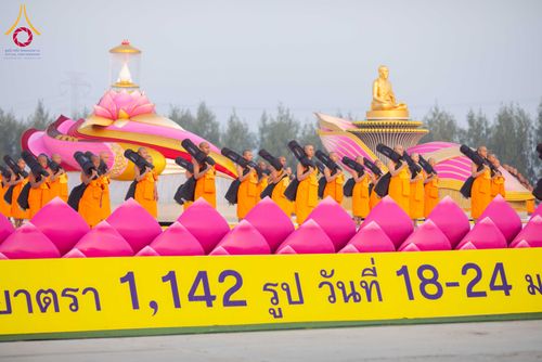 ภาพ No.299849:วันที่ 19 มกราคม พ.ศ.2569 พระธรรมยาตราปฏิบัติธรรมและถ่ายภาพหมู่ประวัติศาสตร์ ณ อนุสรณ์สถานลำดับที่ 5 สถานที่เผยแผ่วิชชาธรรมกายครั้งแรก  อนุสรณ์สถานบางปลาวัดบางปลา อ.บางเลน จ.นครปฐม ในโครงการธรรมยาตรา กตัญญูบูชา มหาปูชนียาจารย์ พระมงคลเทพมุนี(สด จนฺทสโร) 