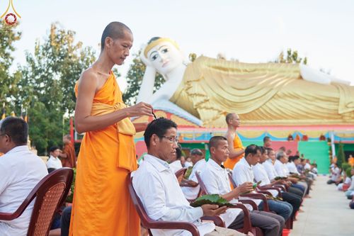 ภาพ No.64731:พิธีบรรพชาสามเณร โครงการบรรพชาสามเณร 500 รูป ประเทศบังกลาเทศ วันที่ 22 พฤศจิกายน พ.ศ. 2565