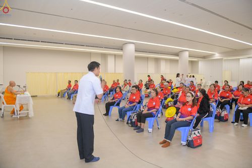 ภาพ No.321097:วันที่ 10 เมษายน พ.ศ.2569 โครงการส่งเสริมและสนับสนุนการเรียนรู้สำหรับผู้สูงอายุ ประจำปีงบประมาณ พ.ศ.2569 จัดโดย ฝ่ายสังคมสงเคราะห์ กองสวัสดิการสังคม องค์การบริหารตำบลคลองสาม จ.ปทุมธานี ณ วัดพระธรรมกาย