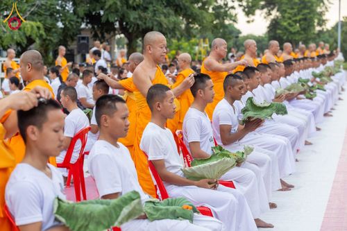 ภาพ No.349336:วันจันทร์ที่ 14 กันยายน พ.ศ.2569  พิธีตัดปอยผมนักเรียนนายสิบธรรมทายาท  "โครงการบรรพชาและพัฒนาศีลธรรม นักเรียนนายสิบตำรวจรุ่นที่ 16“  ณ ศูนย์ฝึกอบรมตำรวจภูธร ภาค 1  จ.สระบุรี