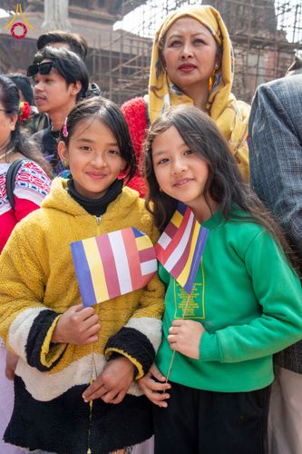 ภาพ No.129903:พิธีตัดปอยผมและแห่นาคธรรมทายาท ในโครงการบรรพชา 1,250 รูป ณ แดนประสูติ สวนลุมพินี ประเทศเนปาล วันที่ 2 มีนาคม พ.ศ. 2567