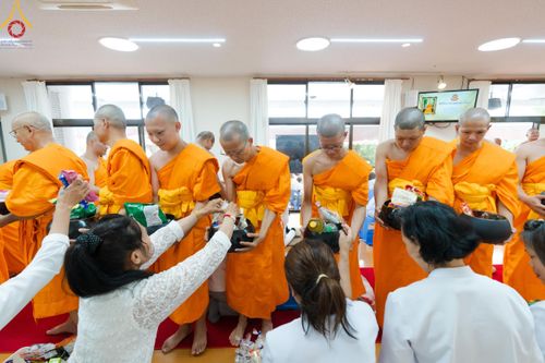 ภาพ No.148479:พิธีปฐมอุปสมบท สมโภชอุโบสถ บูชาธรรม 80 ปี หลวงพ่อธัมมชโย  วันอาทิตย์ที่ 11 สิงหาคม พ.ศ. 2567 วัดพระธรรมกายโทชิหงิ ประเทศญี่ปุ่น