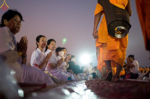 ภาพ No.116814:พิธีต้อนรับพระธรรมยาตรา ปีที่ 12 ณ อนุสรณ์สถานบางปลา จ.นครปฐม วันที่ 21 มกราคม พ.ศ. 2567