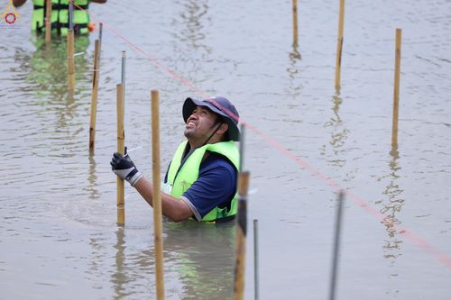 ภาพ No.306665:ภาพเบื้องหลังอาสาสมัครรวมใจ ชุดที่ 5 ในโครงการธรรมยาตรา กตัญญูบูชา มหาปูชนียาจารย์ พระมงคลเทพมุนี(สด จนฺทสโร) พระผู้ปราบมาร อนุสรณ์สถาน 7 แห่ง ปีที่ 14