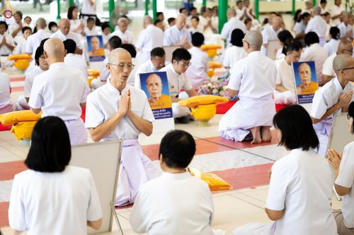 ภาพ No.338785:วันที่ 11 กรกฎาคม พศ.2569 พิธีบรรพชาอุปสมบท โครงการอุปสมบทหมู่ธรรมทายาทนานาชาติ  IDOP รุ่นที่ 21 (ภาษาจีน)  จากประเทศจีน มาเลเซีย สิงคโปร์ และไต้หวัน , โครงการบรรพชาสามเณรโรงเรียนนานาชาติ รุ่นที่ 15