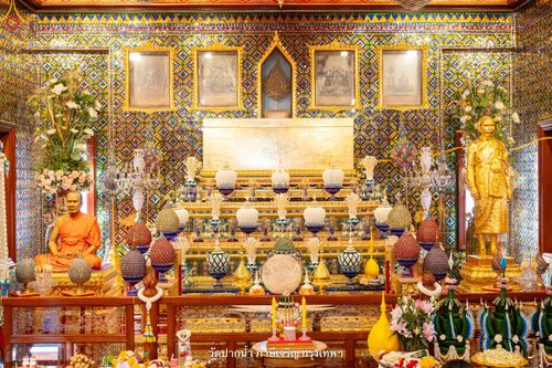 ภาพ No.342109:วันศุกร์ที่ 31 กรกฎาคม พ.ศ.2569 พระภิกษุวัดพระธรรมกาย ทำวัตรพระผู้ใหญ่เนื่องในวันเข้าพรรษา