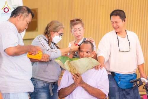 ภาพ No.340824:วันอาทิตย์ที่ 25 กรกฎาคม พ.ศ. 2569 พิธีบรรพชาอุปสมบทหมู่โครงการบรรพชาอุปสมบทหมู่ รุ่นเข้าพรรษา ประจำปี 2569   ณ พัทธสีมา วัดดอกไม้ อ.บางปะหัน พระนครศรีอยุธยา