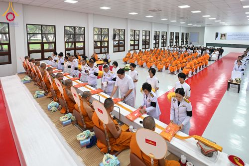 ภาพ No.280710:วันศุกร์ที่ 12 ธันวาคม พ.ศ.2568 พิธีบำเพ็ญกุศลปัญญาสมวาร (50 วัน) อุทิศถวายพระราชกุศลแด่ “พระพันปีหลวง” ณ วัดพระธรรมกาย