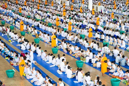 ภาพ No.207270:พิธีตักบาตร และปฏิบัติธรรมช่วงสาย ในวันมาฆบูชา วันพุธที่ 12 กุมภาพันธ์ พ.ศ. 2568 ณ วัดพระธรรมกาย จังหวัดปทุมธานี