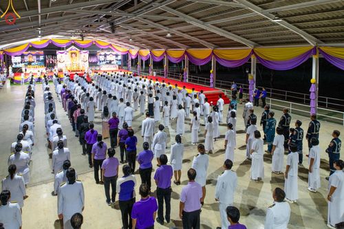 ภาพ No.138998:กิจกรรมเฉลิมพระเกียรติ สมเด็จพระนางเจ้าฯ พระบรมราชินี เนื่องในโอกาสวันเฉลิมพระชนมพรรษา พิธีเจริญพระพุทธมนต์ , ทำบุญตักบาตรพระสงฆ์ ถวายพระราชกุศล , พิธีถวายเครื่องราชสักการะ , และพิธีจุดเทียนถวายพระพรชัยมงคล วันที่ 3 มิถุนายน พ.ศ. 2567 ณ อาคารโถงช้าง วัดพ