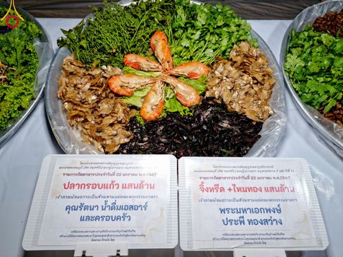 ภาพ No.116538:พิธีถวายภัตตาหารเป็นสังฆทาน แด่คณะพระธรรมยาตรา ปีที่ 12 วันที่ 22 มกราคม พ.ศ. 2567 ณ อนุสรณ์สถานบางนางแท่น จ.นครปฐม