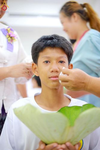 ภาพ No.213819:วันเสาร์ที่ 29 มีนาคม พ.ศ. 2568 พิธีตัดปอยผม ขอขมาผู้ปกครอง มอบบาตร-ผ้าไตร และพิธีบรรพชาสามเณร ณ ศูนย์ปฏิบัติธรรมจังหวัดระยอง (บ้านช่องลม) ต.บางบุตร อ.บ้านค่าย จ.ระยอง