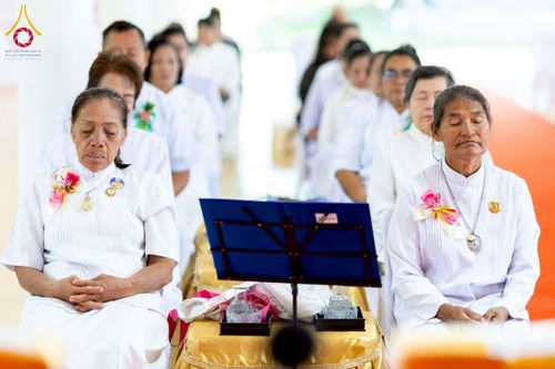 ภาพ No.274665:วันอาทิตย์ที่ 23 พฤศจิกายน พ.ศ. 2568 พิธีทอดผ้าป่าสามัคคี เพื่อระดมทุนสร้างกุฏิที่พักสามเณร ณ ศูนย์ปฏิบัติธรรมสวนผึ้ง จ.ราชบุรี