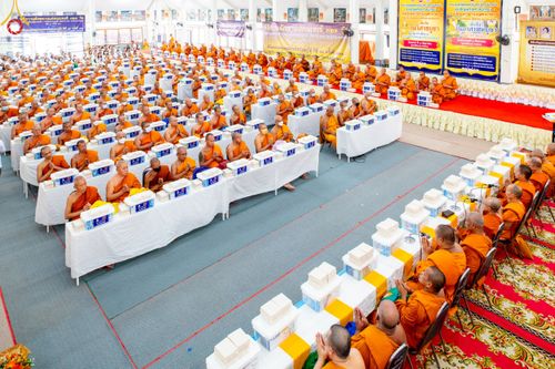 ภาพ No.87349:พิธีถวายสังฆทาน 323 วัด 4 จังหวัดชายแดนภาคใต้  ปีที่ 19 ครั้งที่ 165 พิธีมอบกองทุนหนุนแรงใจช่วยครูใต้  ปีที่ 16 ครั้งที่ 130 และพิธีทำบุญอุทิศส่วนกุศลให้ผู้วายชนม์ ณ วัดพุทธภูมิ อ.เมือง จ.ยะลา วันเสาร์ที่ 9 กันยายน พ.ศ. 2566