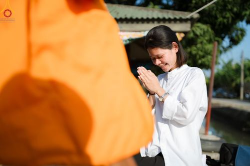 ภาพ No.116659:พิธีต้อนรับพระธรรมยาตรา ปีที่ 12 ณ อนุสรณ์สถานบางปลา จ.นครปฐม วันที่ 21 มกราคม พ.ศ. 2567