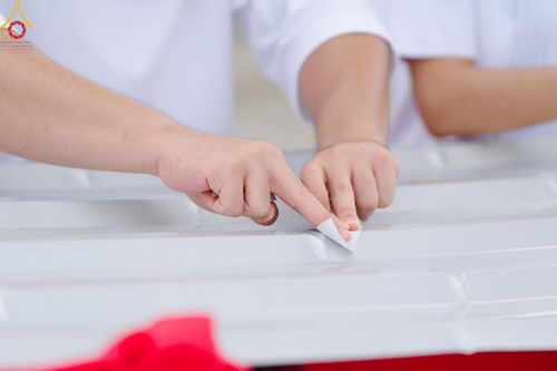 ภาพ No.158149:พิธีทอดผ้าป่า ติดตั้งแผ่นสิริฉะทะนะรัสมี(หลังคา) อาคาร 80 ปี หลวงพ่อธัมมชโย วันอาทิตย์ที่ 22 กันยายน พ.ศ. 2567 ณ ศูนย์ปฏิบัติธรรมวิหารแดง อ.วิหารแดง จ.สระบุรี