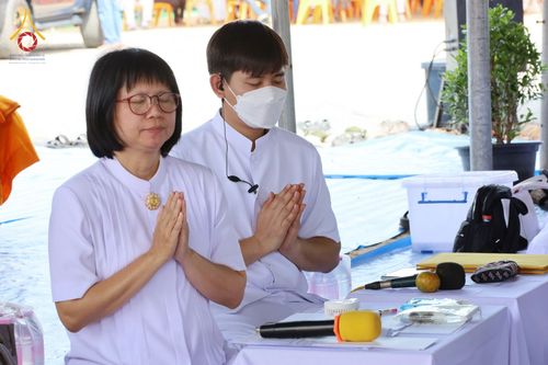 ภาพ No.75875:พิธีเปิดศูนย์ปฎิบัติธรรมและอบรมเยาวชน ,  พิธีทอดผ้าป่าเพื่อถมที่ดินเป็นปฐมฤกษ์  วันอาทิตย์ที่ 12 กุมภาพันธ์ พ.ศ. 2566  ณ ศูนย์ปฏิบัติธรรมและอบรมเยาวชนเมืองยะลา