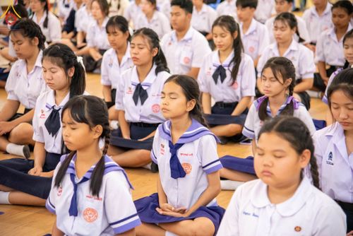 ภาพ No.103494:วันรวมพลังเด็กดี V-Star ผู้นำฟื้นฟูศีลธรรมโลก จังหวัดเชียงรายและจังหวัดพะเยา ณ ศูนย์ปฏิบัติธรรมจังหวัดเชียงราย วันที่ 2 ธันวาคม พ.ศ. 2566