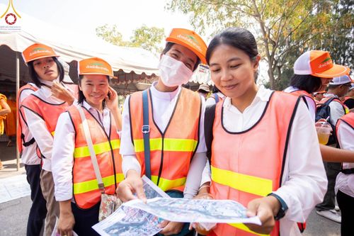 ภาพ No.113442:V.12 พลังหมู่ การเตรียมงาน เก็บงาน การรับบุญของเจ้าหน้าที่หน่วยงานต่างๆ เพื่อโครงการธรรมยาตรา ปีที่ 12 ระหว่างวันที่ 2 - 31 มกราคม พ.ศ. 2567