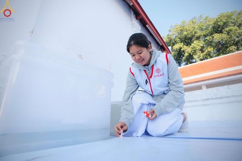 ภาพ No.205622:V.53 สารพัดV สารพัดดี ที่วัดโบสถ์บน ในโครงการธรรมยาตรา กตัญญูบูชา มหาปูชนียาจารย์ พระมงคลเทพมุนี(สด จนฺทสโร) พระผู้ปราบมาร อนุสรณ์สถาน 7 แห่ง ปีที่ 13 ระหว่างวันที่ 2-31 มกราคม พ.ศ. 2568