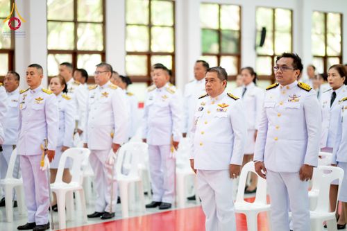 ภาพ No.227253:วันอังคารที่ 3 มิถุนายน พ.ศ. 2568 นายอำเภอคลองหลวง นำพสกนิกรรวมใจภักดิ์ สมเด็จพระนางเจ้าฯ พระบรมราชินี เนื่องในโอกาสวันเฉลิมพระชนมพรรษา ณ อาคารปลูกศรัทธา 2 วัดพระธรรมกาย อ.คลองหลวง จ.ปทุมธานี