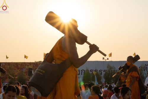 ภาพ No.116792:พิธีต้อนรับพระธรรมยาตรา ปีที่ 12 ณ อนุสรณ์สถานบางปลา จ.นครปฐม วันที่ 21 มกราคม พ.ศ. 2567