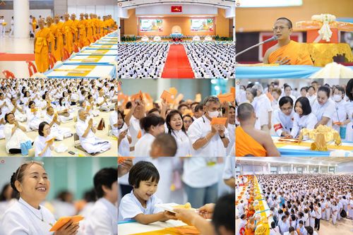 วันอาทิตย์ต้นเดือนที่ 7 มิถุนายน พ.ศ.2569 พิธีมุทิตาพระอุบาสก และพระมหาเปรียญธรรม อุปสมบทอุทิศชีวิต ณ ห้องแก้วสารพัดนึก 1 วัดพระธรรมกาย