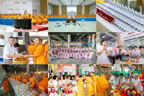 ภาพ No.123529:พิธีถวายสลากภัต แด่พระภิกษุสงฆ์ เพื่อโครงการธรรมยาตรา กตัญญูบูชา มหาปูชนียาจารย์ พระมงคลเทพมุนี (สด จนฺทสโร) พระผู้ปราบมาร อนุสรณ์สถาน 7 แห่ง ปีที่ 12 ระหว่างวันที่ 2 - 31 มกราคม พ.ศ.2567