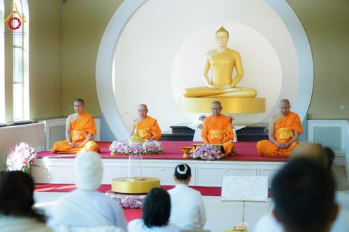 ภาพ No.328722:วันอาทิตย์ที่ 10 พฤษภาคม พ.ศ. 2569 พิธีสักการะพระบรมสารีริกธาตุ ณ วัดพระธรรมกายเบลเยียม