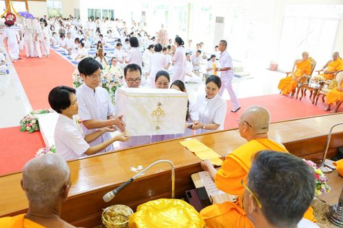 ภาพ No.95418:พิธีทอดกฐินสามัคคีทั่วไทย 5,000 วัด ณ ธรรมอุทยานบ้านแป้ง จ.สิงห์บุรี (ปฐมกฐิน) วันที่ 18 พฤศจิกายน พ.ศ. 2566