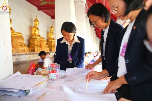 ภาพ No.184874:กิจกรรมวันรวมพลังเด็กดี V-Star ผู้นำฟื้นฟูศีลธรรมโลก กรุงเทพมหานคร ณ วัดมหาธาตุยุวราชรังสฤษฎิ์ราชวรมหาวิหาร กรุงเทพมหานคร ในวันที่ 13 ธันวาคม พ.ศ. 2567