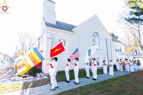 ภาพ No.98129:พิธีทอดกฐินสมปรารถนา วัดพระธรรมกายบอสตัน รัฐแมสซาชูเสตส์ ประเทศสหรัฐอเมริกา วันที่ 19 พฤศจิกายน พ.ศ. 2566