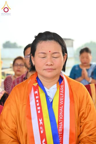 ภาพ No.179694:พิธีทอดกฐินสมทบ ณ วัดพุทธนานาชาติผาสุก (Buddha International Welfare Mission) เมืองพุทธคยา ประเทศอินเดีย วันที่ 10 พฤศจิกายน พ.ศ. 2567