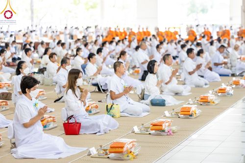 ภาพ No.100121:พิธีบุพเปตพลี  ครั้งที่ 143 วันที่ 27 พฤศจิกายน พ.ศ. 2566 วันพระ ขึ้น 15 ค่ำ เดือน 12 ณ หอฉันคุณยายอาจารย์ฯ วัดพระธรรมกาย