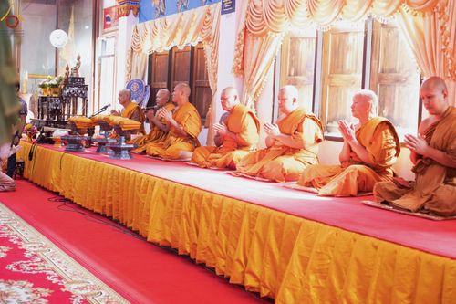 ภาพ No.91864:พิธีทอดกฐินสามัคคีทั่วไทย  ณ วัดบัวทอง  ต.บ้านปทุม อ.สามโคก จ.ปทุมธานี วันจันทร์ที่ 30 ตุลาคม พ.ศ. 2566