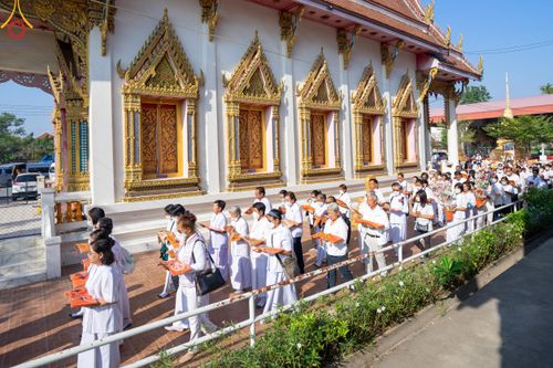 ภาพ No.114637:พิธีทอดผ้าป่าทำนุบำรุงศาสนสถาน ณ วัดสิงห์ ต.บางคูเวียง อ.บางกรวย จ.นนทบุรี วันที่ 18 มกราคม พ.ศ. 2567