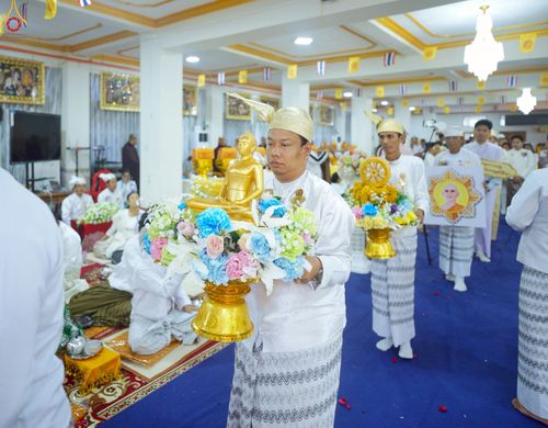 ภาพ No.261444:วันที่ 26 ตุลาคม พ.ศ. 2568 พิธีทอดกฐินสามัคคีไทย-เมียนมา บูชาธรรมอายุวัฒนมงคล 81 ปี หลวงพ่อธมฺมชโย ณ วัดมินจาวน์ ประเทศสาธารณรัฐแห่งสหภาพเมียนมา 