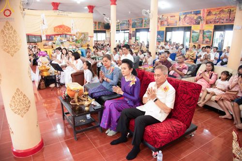 พิธีทอดกฐินสามัคคีทั่วไทย 5,000 วัด ณ วัดโป่งสะเก็ด จ.ชลบุรี วันที่ 26 พฤศจิกายน พ.ศ. 2566