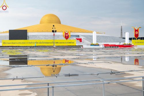 ภาพ No.218755:วันศุกร์ที่ 18 เมษายน พ.ศ. 2568 การเตรียมงานในลานธรรม , พระมหาธรรมกายเจดีย์ เพื่องานวันคุ้มครองโลก 22 เมษายน พ.ศ. 2568