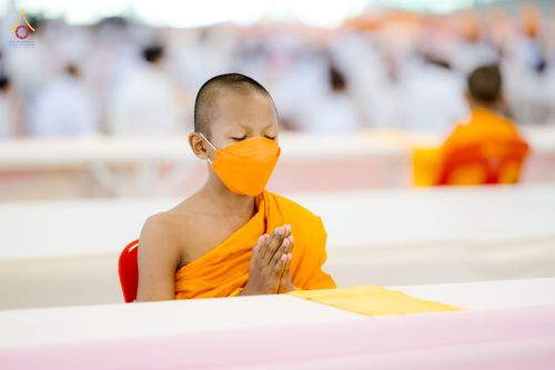 ภาพ No.80493:พิธีถวายทุนสนับสนุนการสร้าง พระไตรปิฎกฉบับธรรมชัย วันเสาร์ที่ 29 เมษายน พ.ศ. 2566 ณ สภาธรรมกายสากล วัดพระธรรมกาย