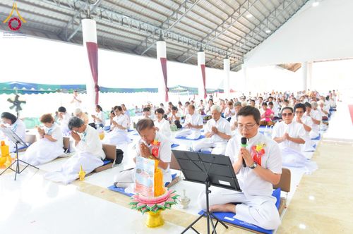 ภาพ No.216622:วันเสาร์ที่ 5 เมษายน พ.ศ. 2568 พิธีทอดผ้าป่าสามัคคีสร้างกุฎิสงฆ์ ณ ธุดงคสถานอำนาจเจริญ