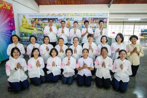 ภาพ No.121744:V.22 ต่อไป การเตรียมงาน เก็บงาน การรับบุญของเจ้าหน้าที่หน่วยงานต่างๆ เพื่อโครงการธรรมยาตรา กตัญญูบูชา มหาปูชนียาจารย์ พระมงคลเทพมุนี (สด จนฺทสโร) พระผู้ปราบมาร อนุสรณ์สถาน 7 แห่ง ปีที่ 12 ระหว่างวันที่ 2 - 31 มกราคม พ.ศ.2567