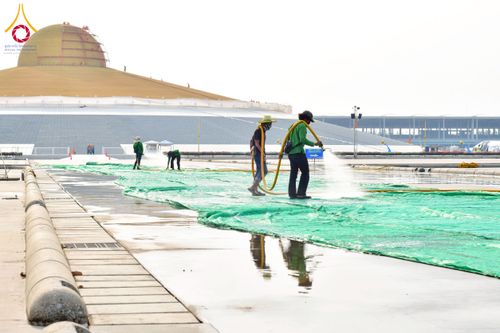 ภาพ No.213345:วันที่ 11-28 มีนาคม พ.ศ. 2568 เจ้าหน้าที่ และอาสาสมัคร เตรียมงานบุญวันคุ้มครองโลก ณ วัดพระธรรมกาย