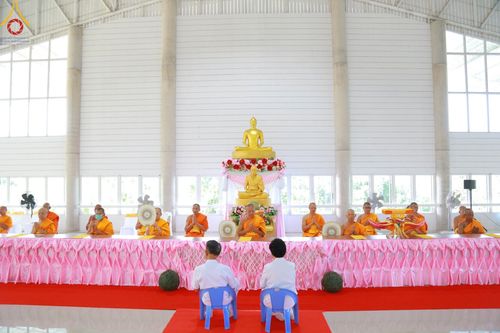 ภาพ No.97533:พิธีทอดกฐินสามัคคีเพื่อสร้างกำแพงแก้ว ณ ธุดงคสถานนครสวรรค์  วันที่ 19 พฤศจิกายน พ.ศ. 2566