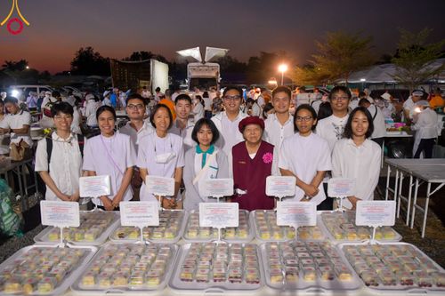 ภาพ No.112949:พิธีถวายภัตตาหารเป็นสังฆทาน แด่คณะพระธรรมยาตรา ปีที่ 12 วันที่ 16 มกราคม พ.ศ. 2567 ณ วัดโบสถ์(บน) บางคูเวียง จ.นนทบุรี