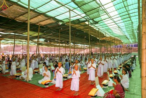 ภาพ No.62974:Photo Story  มหัศจรรย์วัดดงดินแดง Episode 2 โครงการบรรพชาอุปสมบทหมู่ ฟื้นฟูพระพุทธศาสนาทั่วไทย ณ วัดดงดินแดง อ.อมก๋อย จ.เชียงใหม่ วันที่ 3 เมษายน พ.ศ. 2567