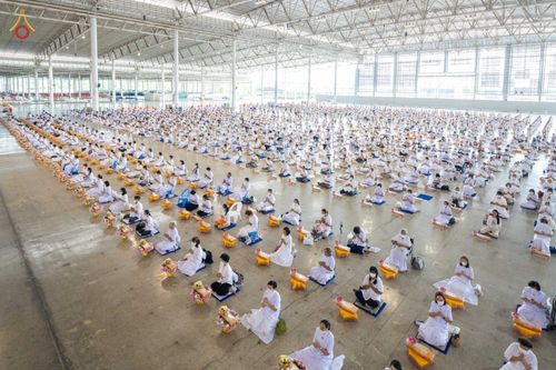 ภาพ No.91127:พิธีร่วมบุญกฐินสัมฤทธิ์ปีที่ 16 และกฐินสมทบวัดกัลยาณมิตรทั้งภายใน และต่างประเทศปีที่ 6 ณ บ้านแก้วเรือนทองคุณยายฯ วัดพระธรรมกาย วันเสาร์ที่ 21 ตุลาคม พ.ศ. 2566